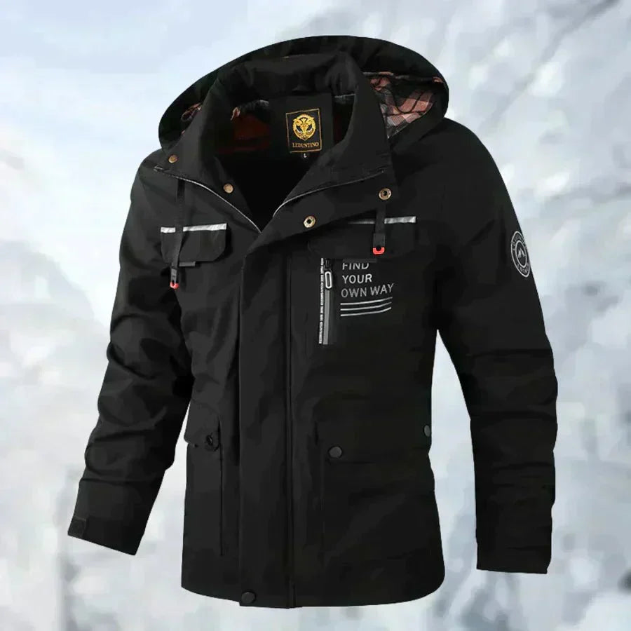 Alfie | Men's Hooded Waterproof Winter Jacket