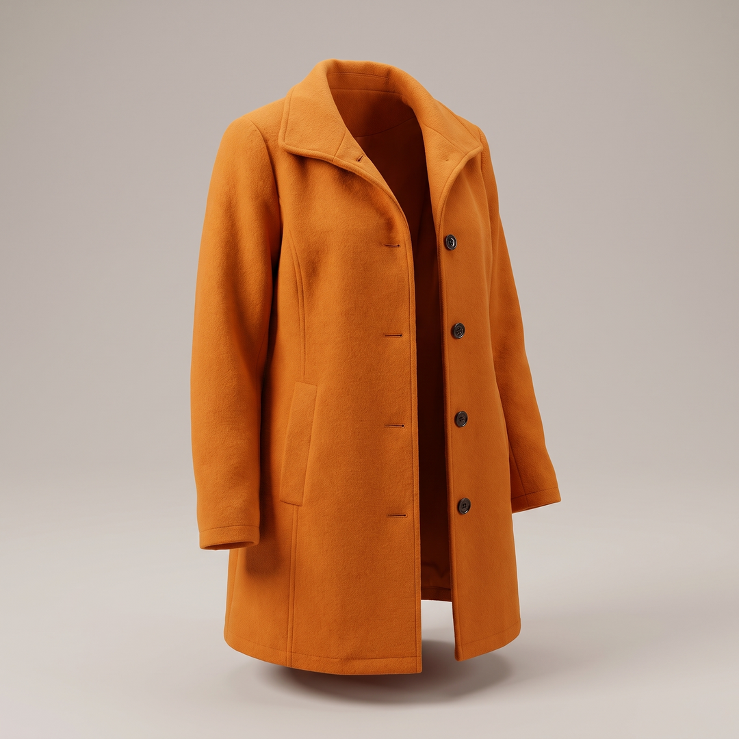 Cecilia | Women's Warm Wool Blend Single Breasted Winter Coat