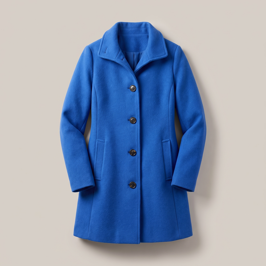 Cecilia | Women's Warm Wool Blend Single Breasted Winter Coat