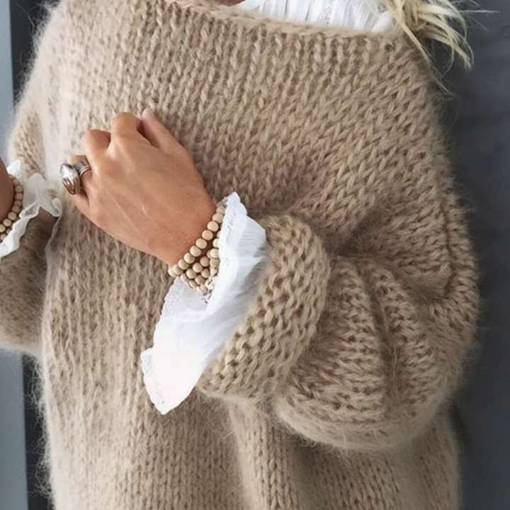 Elodie | Women's Oversized Chunky Knit Jumper