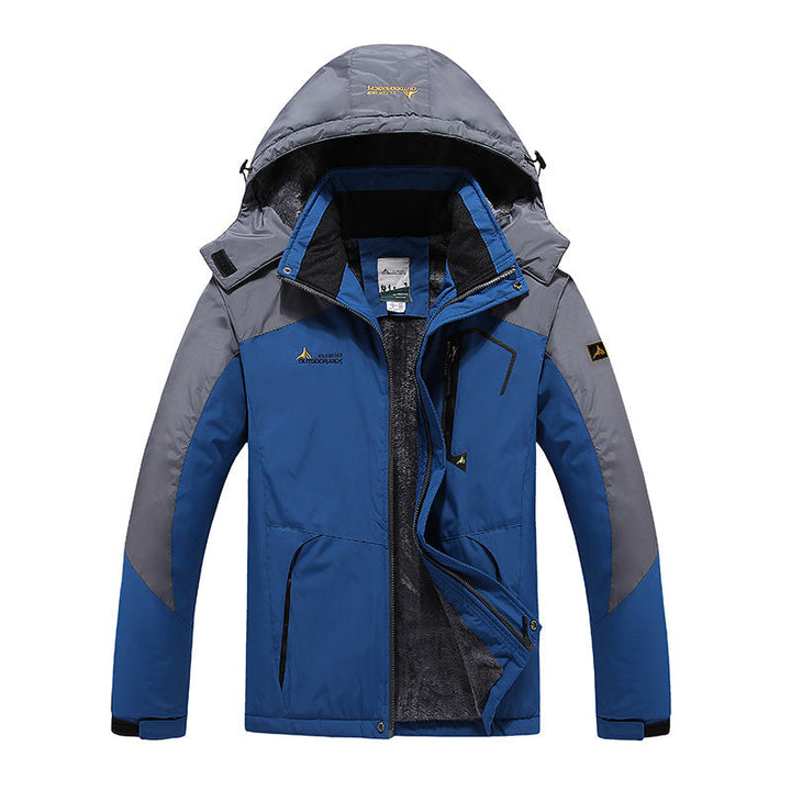 Frederick | Men's Fleece Lined Hooded Windproof Winter Jacket
