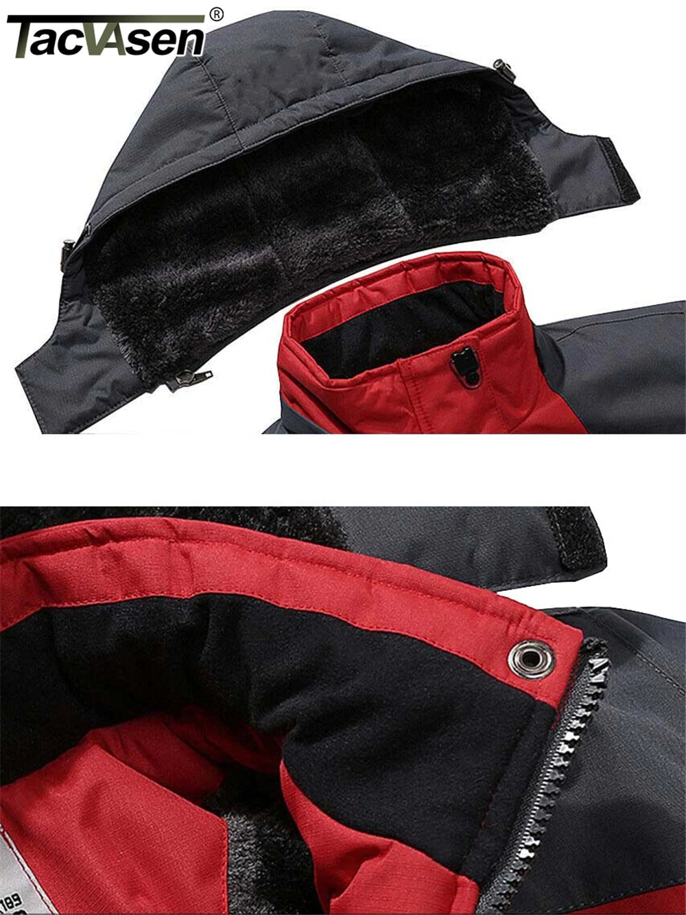 Frederick | Men's Fleece Lined Hooded Windproof Winter Jacket