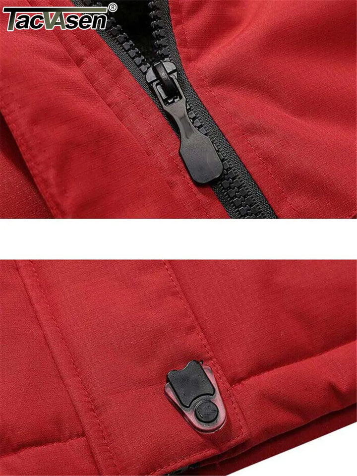 Frederick | Men's Fleece Lined Hooded Windproof Winter Jacket