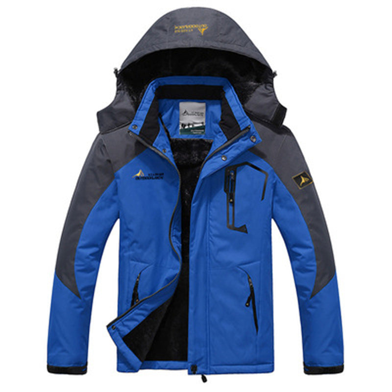 Frederick | Men's Fleece Lined Hooded Windproof Winter Jacket