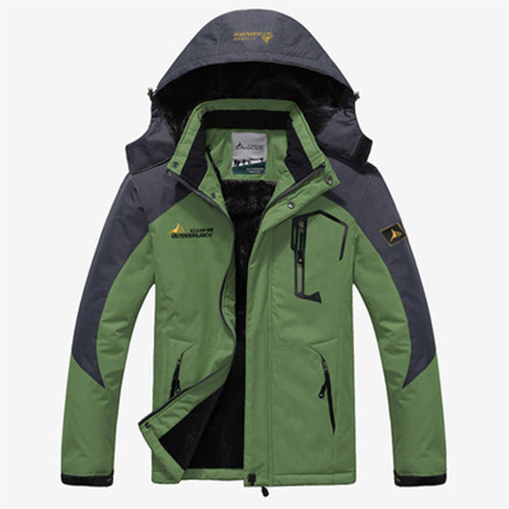 Frederick | Men's Fleece Lined Hooded Windproof Winter Jacket