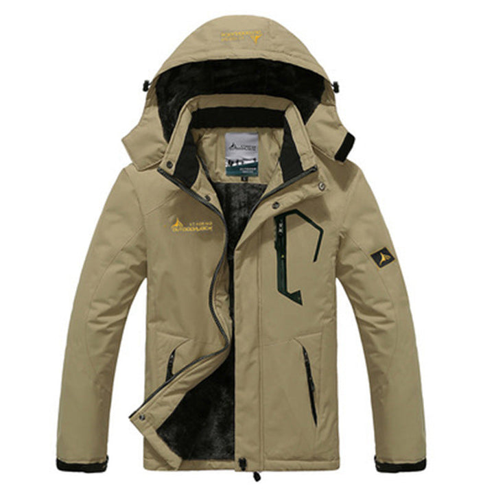 Frederick | Men's Fleece Lined Hooded Windproof Winter Jacket
