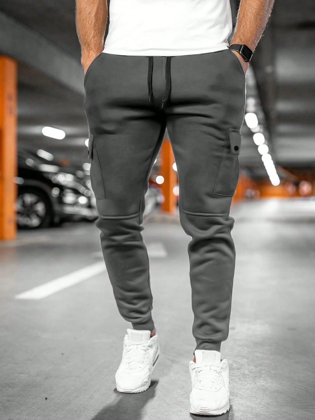 George | Men's Drawstring Cargo Trousers