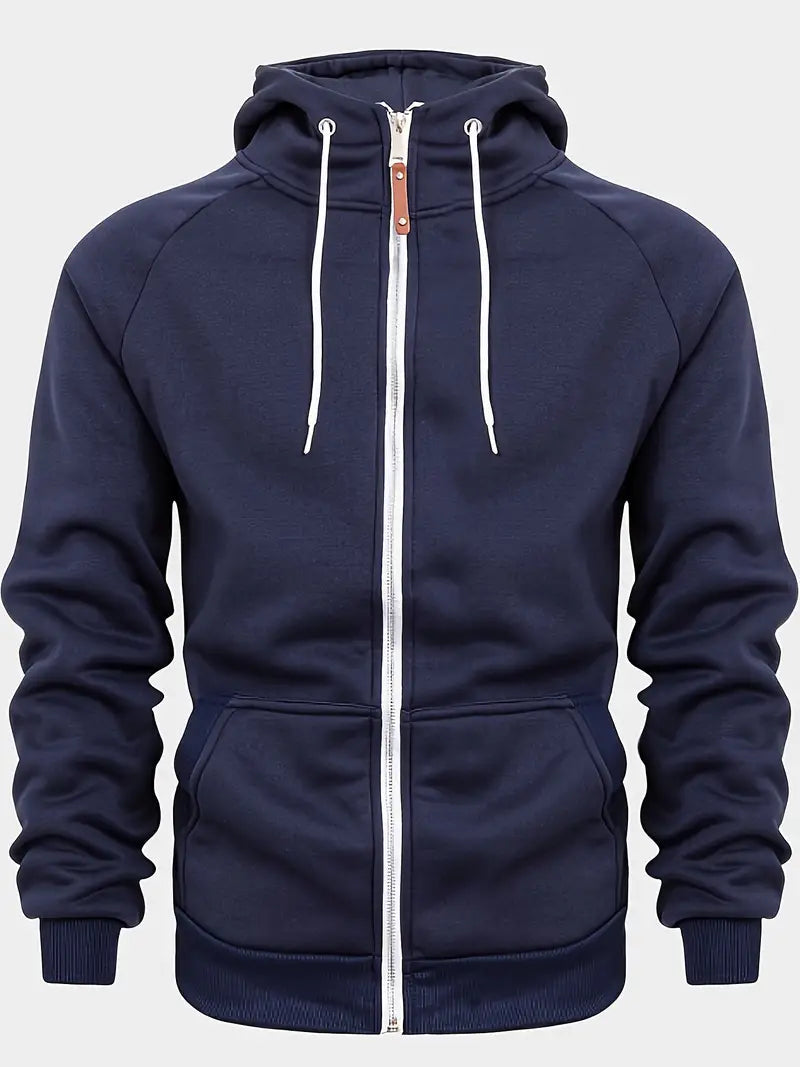 Harry | Men's Full Zip Fleece Hoodie
