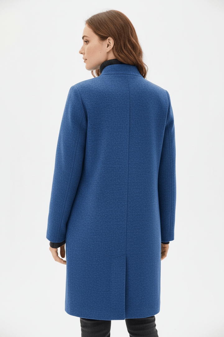 Imogen | Women's Wool-Blend Funnel Neck Coat