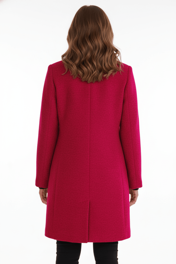 Imogen | Women's Wool-Blend Funnel Neck Coat