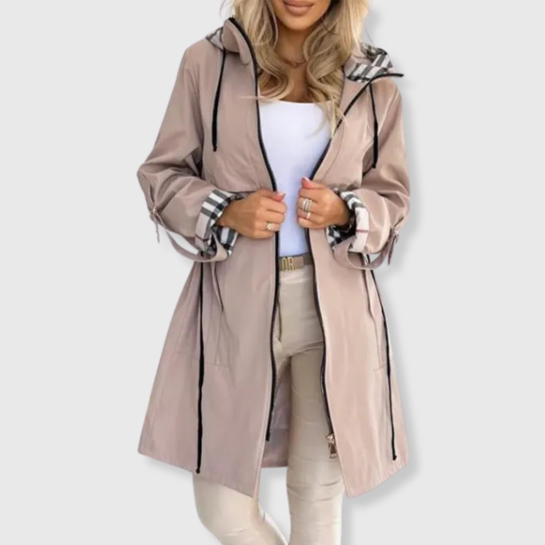 Isabel | Women's Hooded Longline Raincoat
