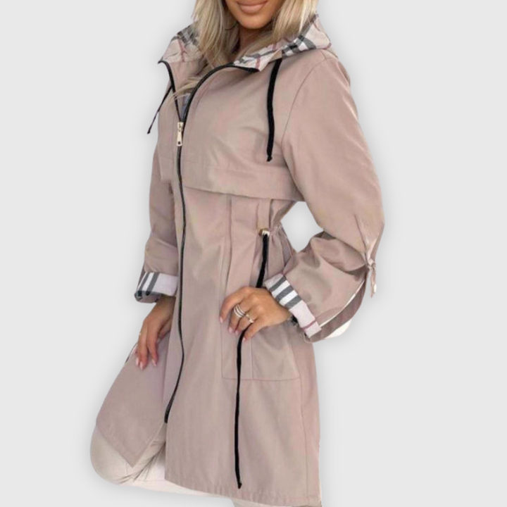 Isabel | Women's Hooded Longline Raincoat
