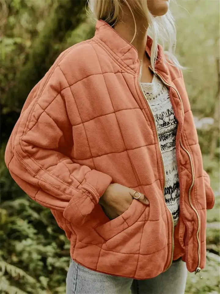 Isabelle | Women's Quilted Zip-Up Jacket
