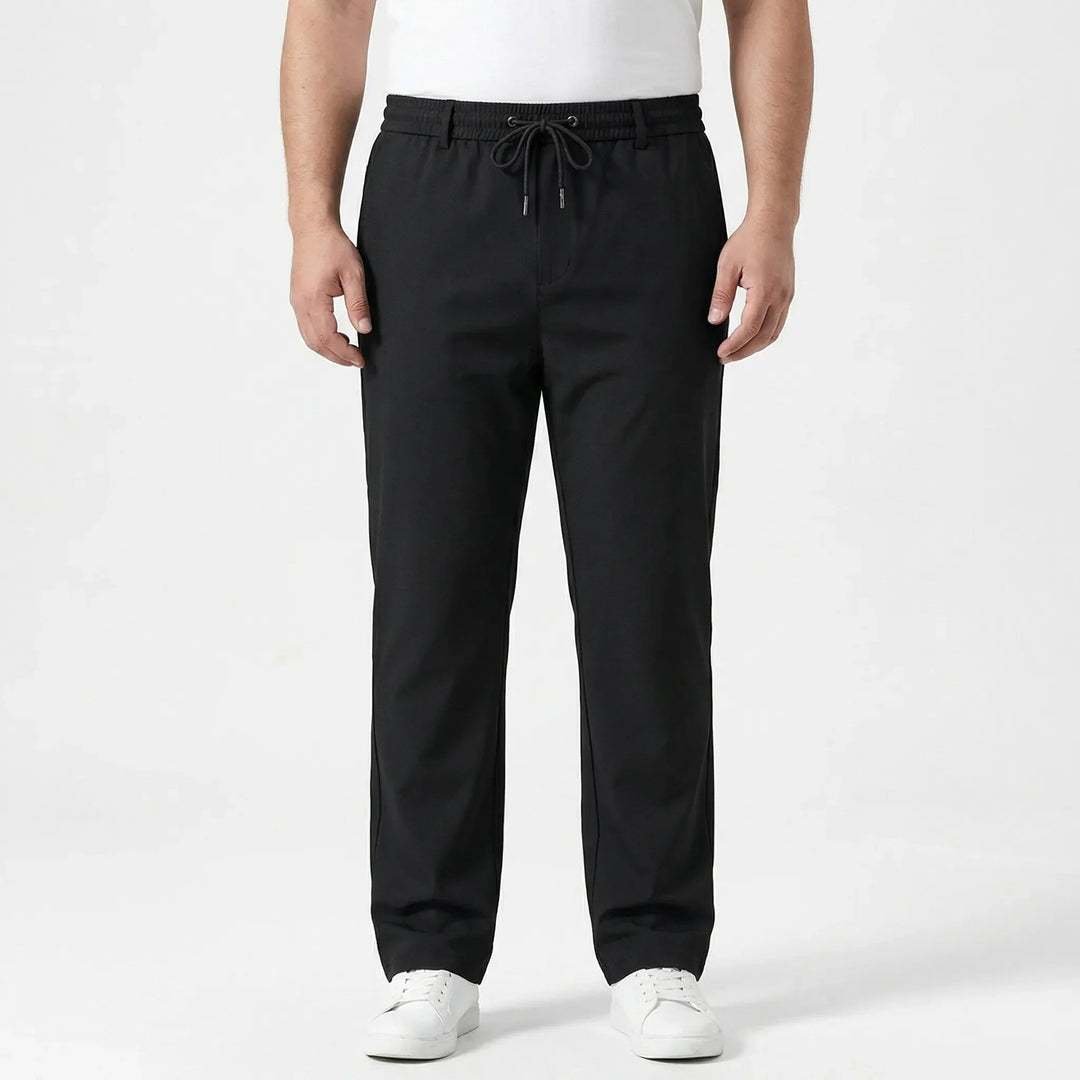 Marcus | Men's Straight Leg Drawstring Trousers