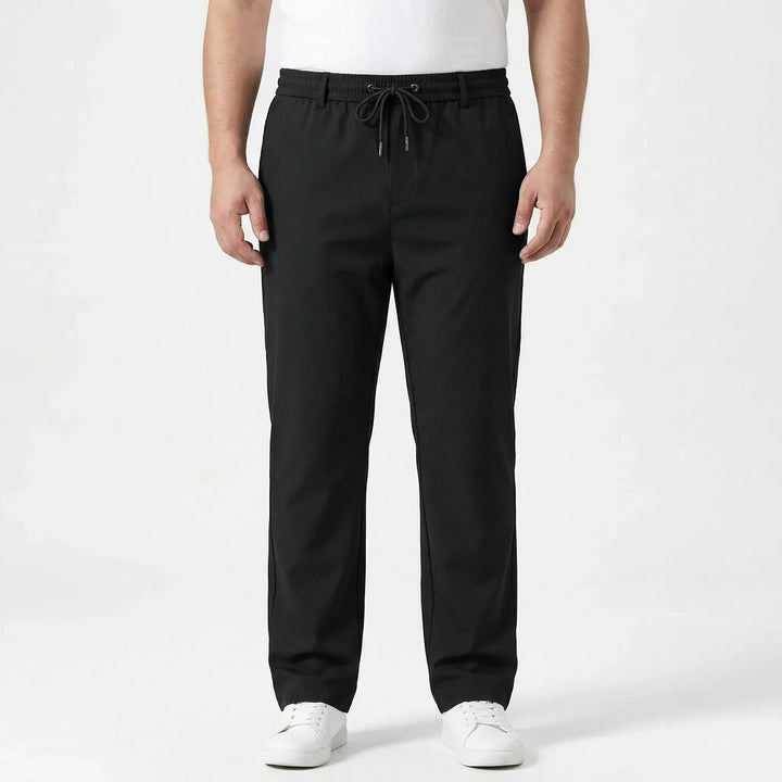 Marcus | Men's Straight Leg Drawstring Trousers