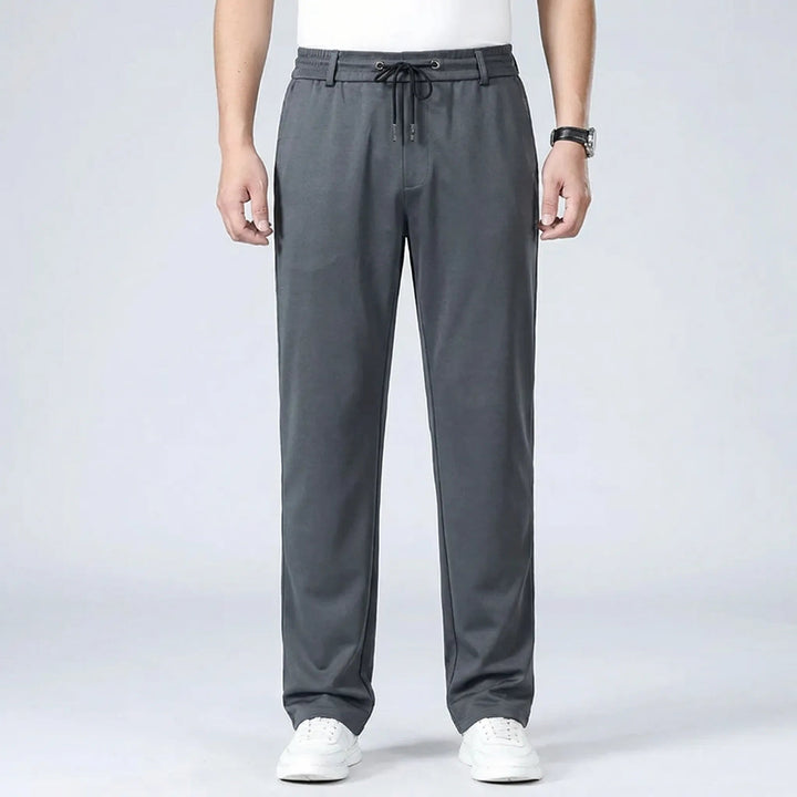 Marcus | Men's Straight Leg Drawstring Trousers