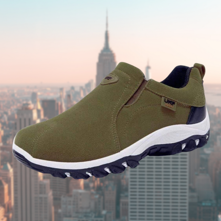 Marshall | Men's Suede Slip-On Trainers