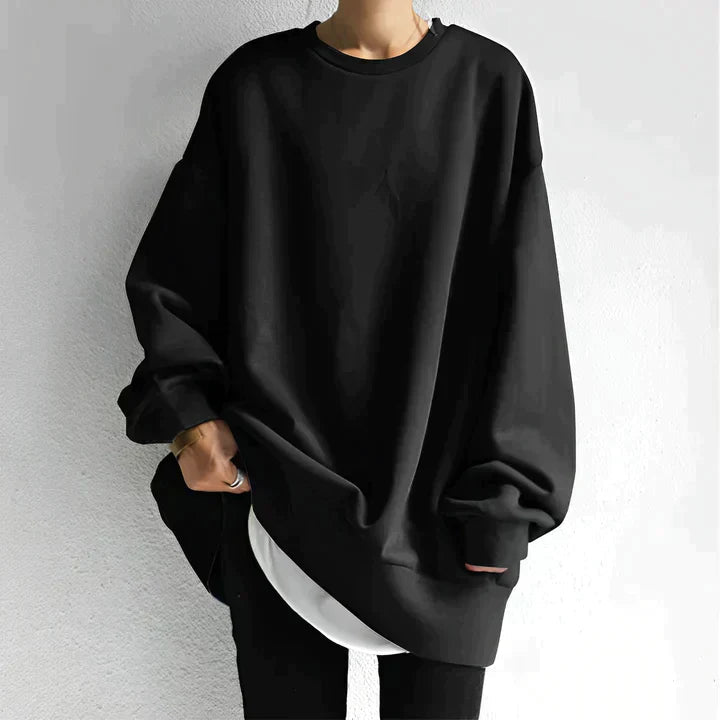Maya | Women's Oversized Crew Neck Sweatshirt