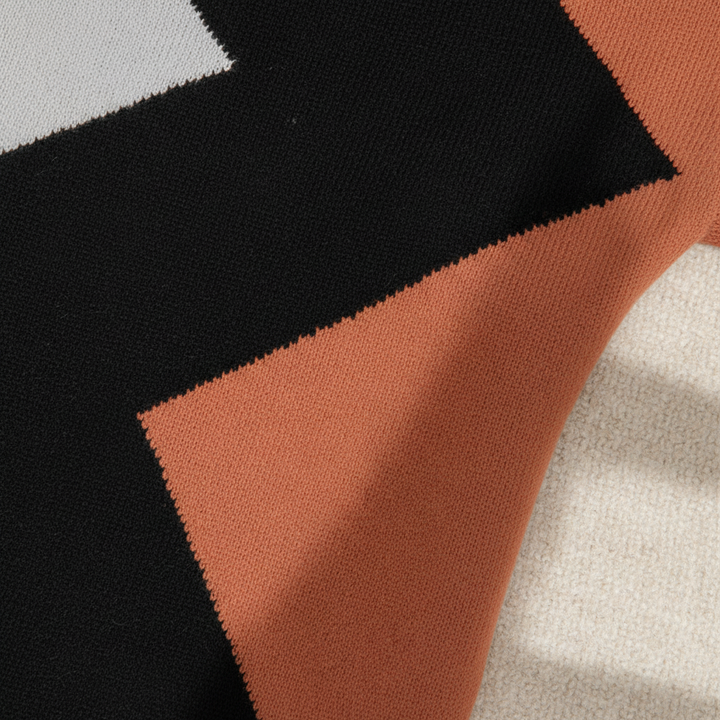 Miriam | Women's Colour Block Crew Neck Jumper