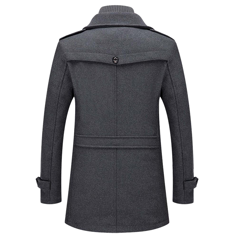 Oliver | Men's Wool Layered Collar Coat