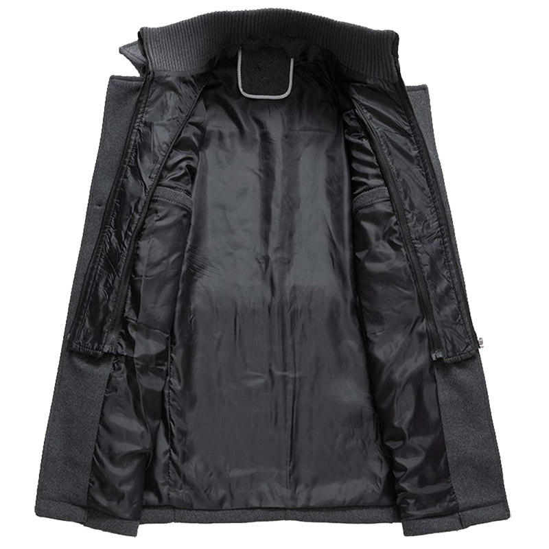 Oliver | Men's Wool Layered Collar Coat