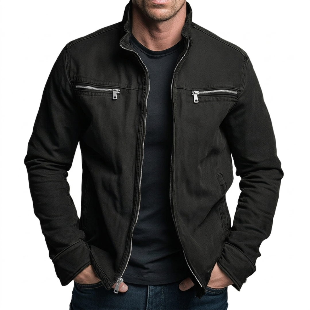 Rupert | Men's Cotton Zip-Up Jacket