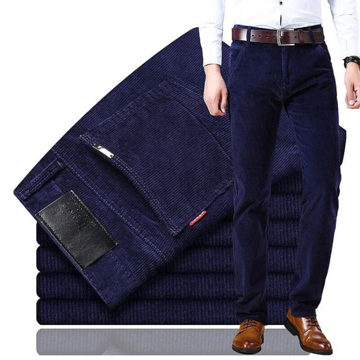 Theo | Men's Straight Leg Corduroy Trousers