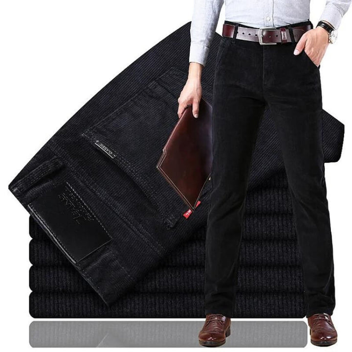 Theo | Men's Straight Leg Corduroy Trousers