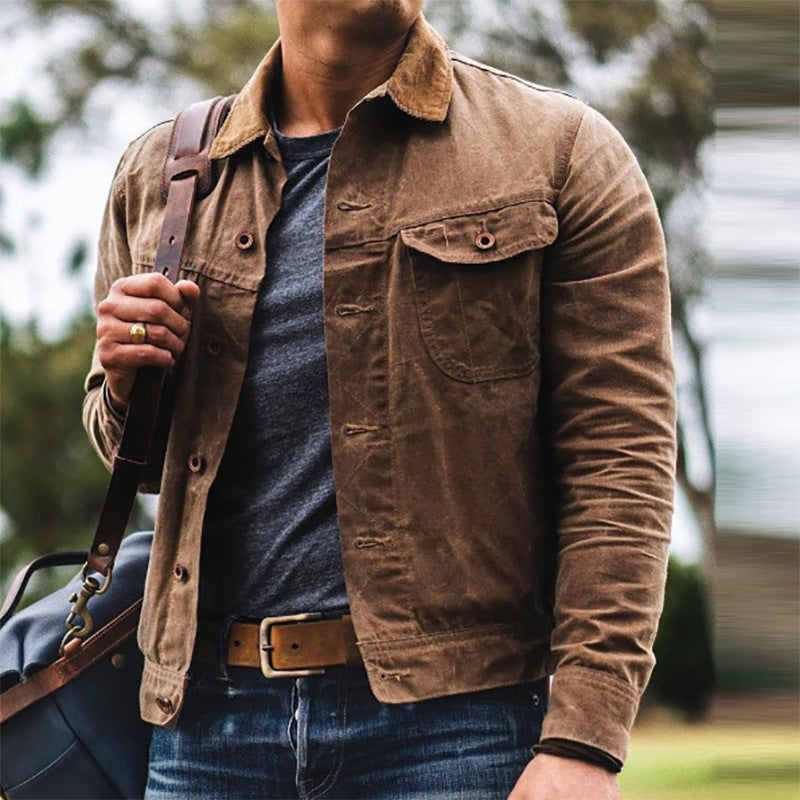 Wesley | Men's Button-Up Trucker Jacket
