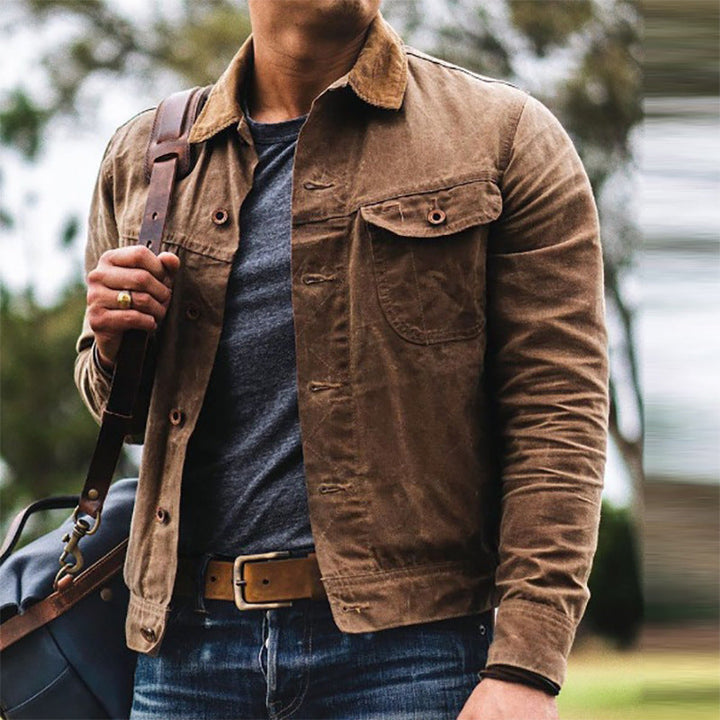 Wesley | Men's Button-Up Trucker Jacket