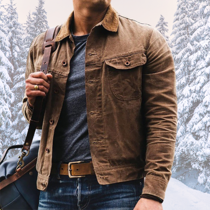 Wesley | Men's Button-Up Trucker Jacket