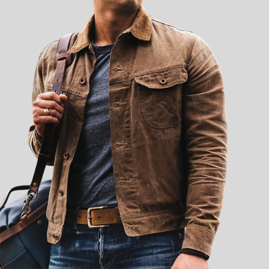 Wesley | Men's Button-Up Trucker Jacket