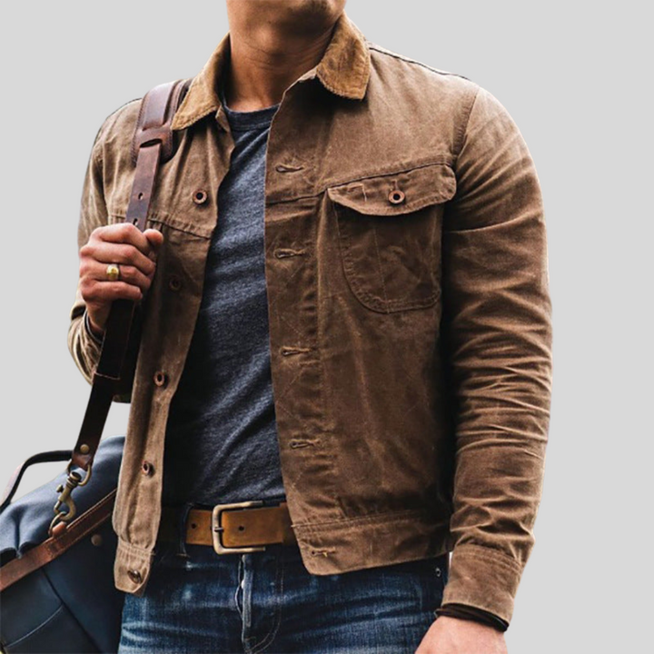 Wesley | Men's Button-Up Trucker Jacket